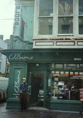 Seamas O'Brien at O'Briens Restaurant