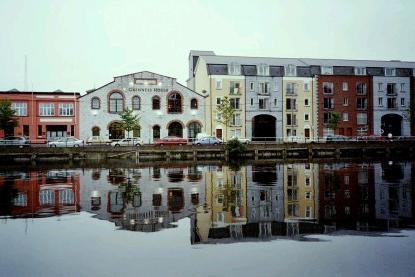 Cork City view of the River Lee
