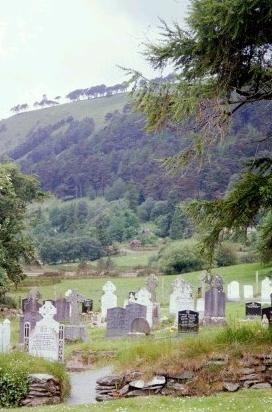 Cemetary at Glendalough