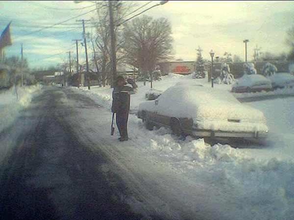 Snow in Teaneck